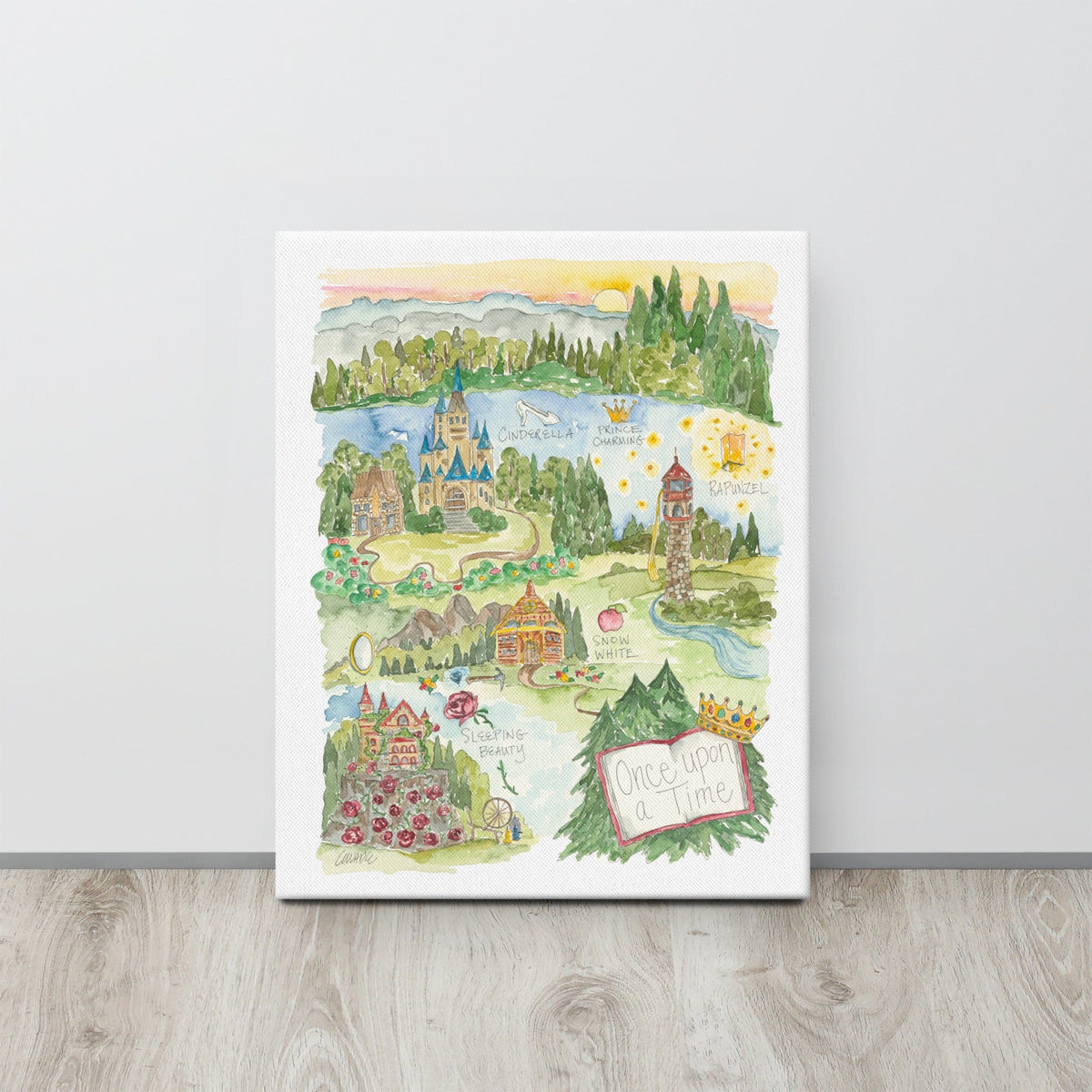 Once Upon a Time Canvas Prints