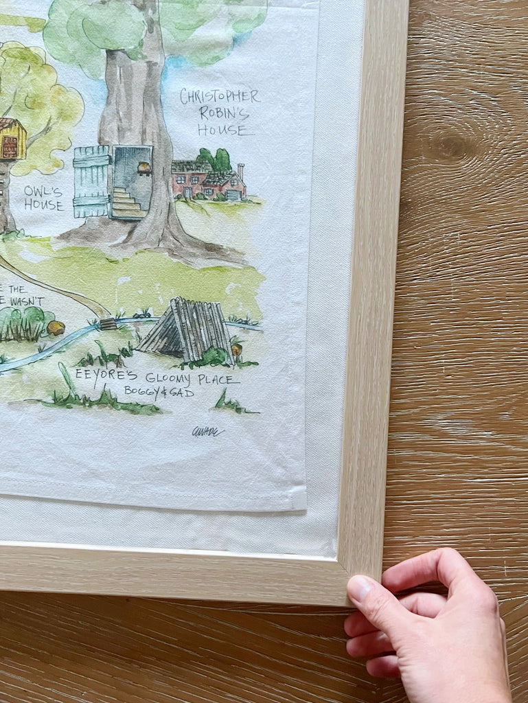 How to Frame a Tea Towel