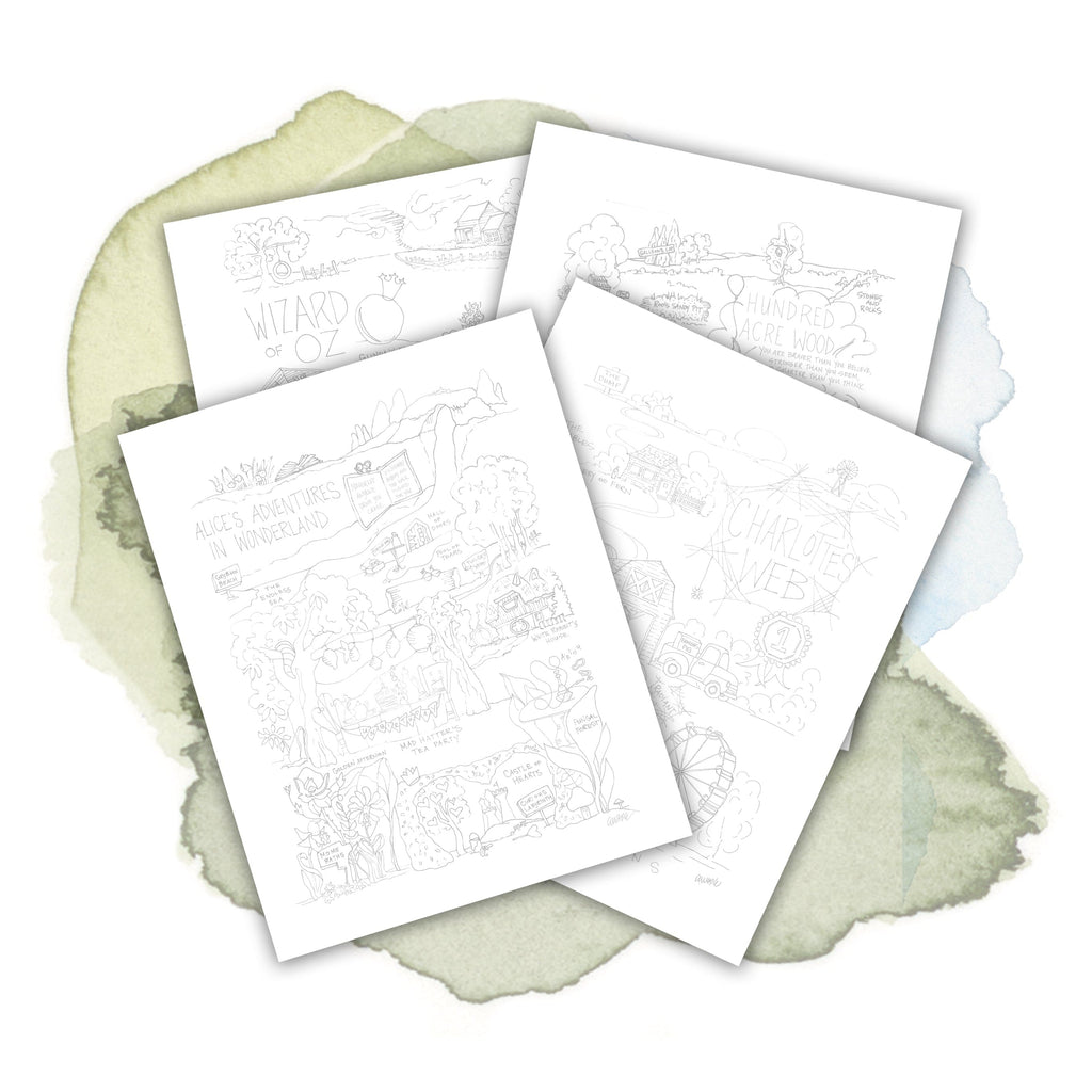 Watercoloring Pages