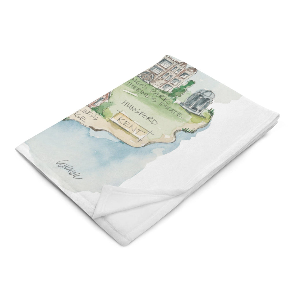 Pride and Prejudice Story Blanket