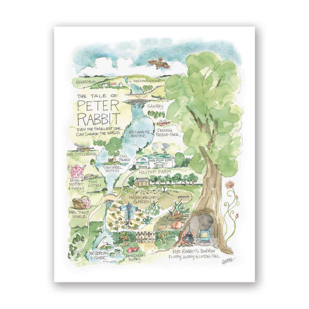 “Peter Rabbit Story Map
