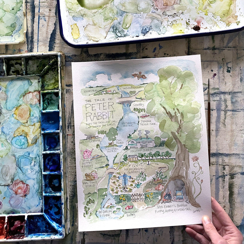 “Peter Rabbit Story Map